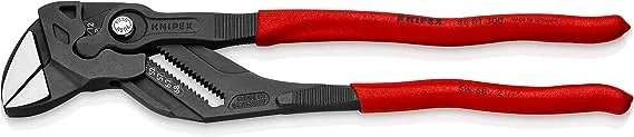 Knipex 10" Pliers Wrench - Plastic Grip