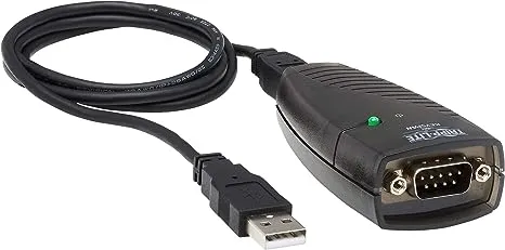 Tripp Lite Keyspan High-Speed USB to Serial Adapter, PC & Mac, USB-A to DB9 RS232 Male, 3 Foot / 0.91 Meter Cable, 3-Year Warranty (USA-19HS)