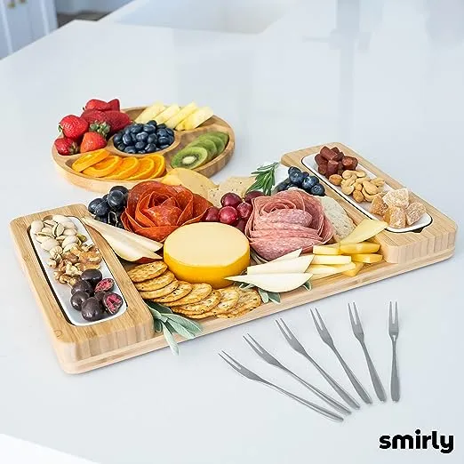 Bamboo Basic Charcuterie Board Set