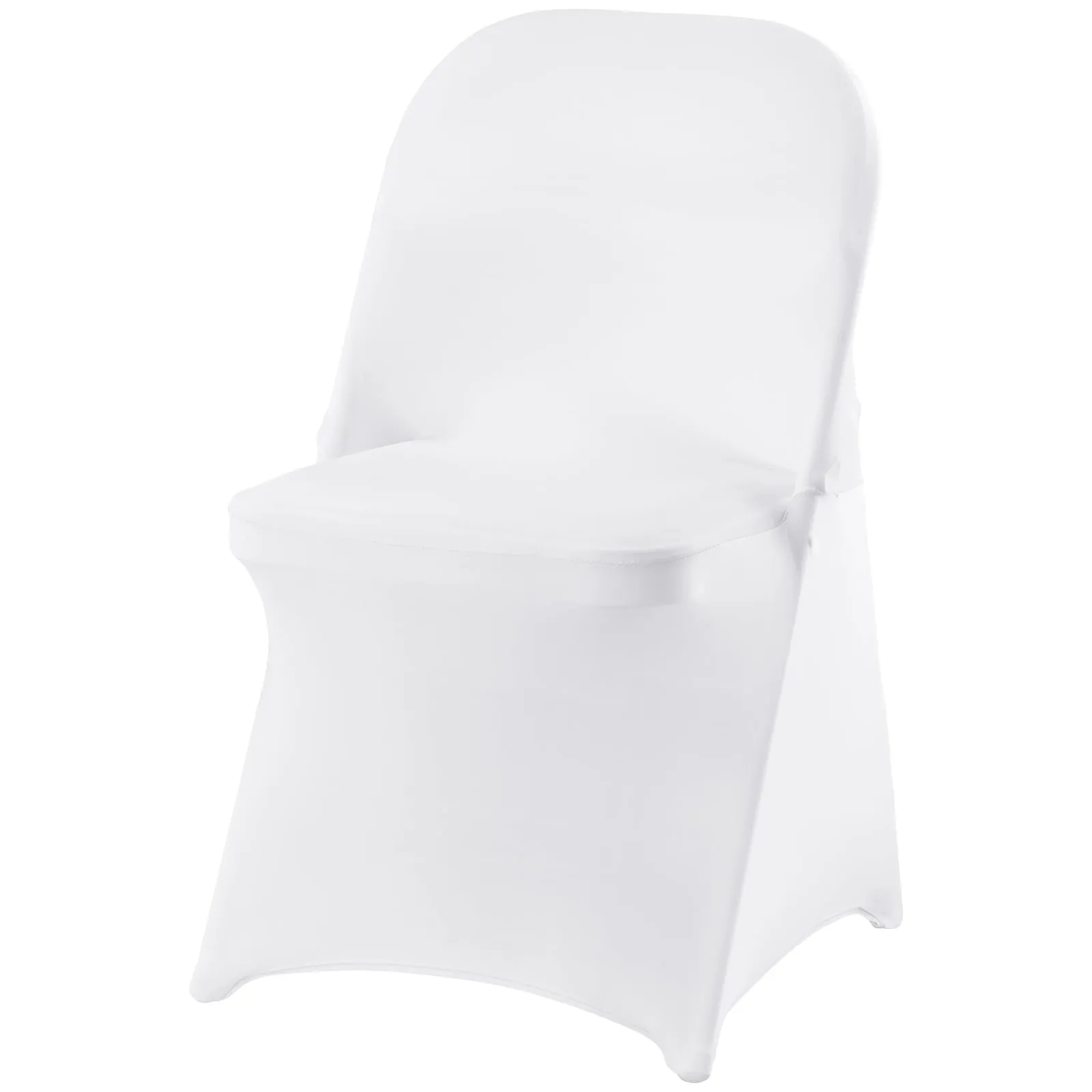 VEVOR White Stretch Spandex Chair Covers