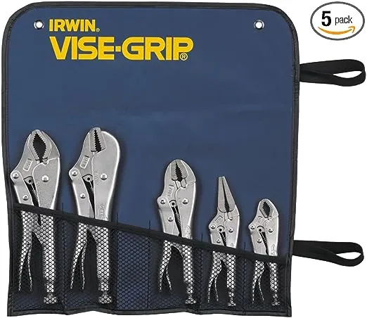 IRWIN VISE-GRIP Original Locking Pliers Set, 5-Piece (68)