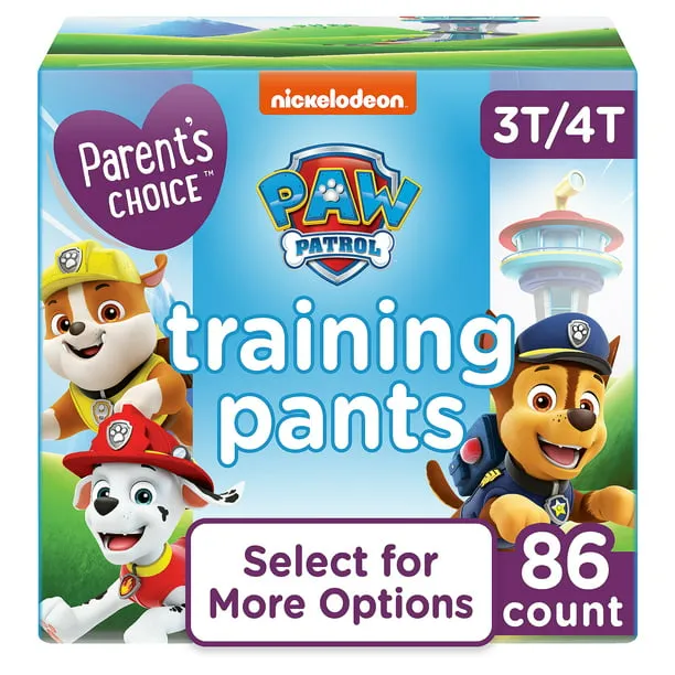 Pampers Pure Protection Training Underwear, Baby Shark, 4T-5T, 52 Count