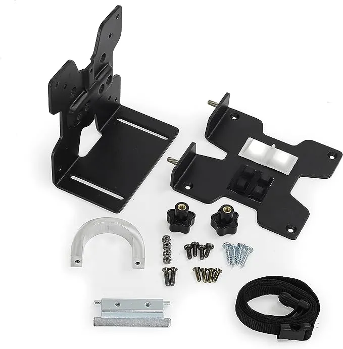 Ergotron – Mini PC Mount – Add-on for VESA Monitor Arms – Black