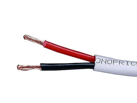 Monoprice 2822 16AWG CL2 Rated 2-Conductor Speaker Wire, 50ft