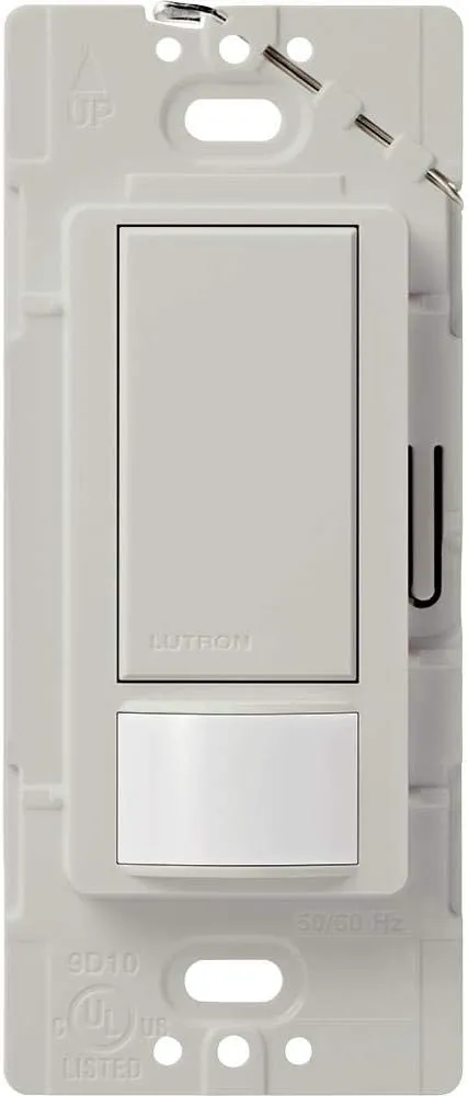 Lutron Maestro Motion Sensor Switch | 2 Amp, Single Pole | MS-OPS2-IV | Ivory