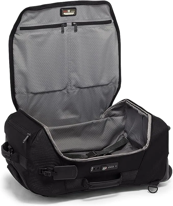 TUMI Alpha Bravo International 2 Whl Duffel Backpack Carry-On Black -146629-1041