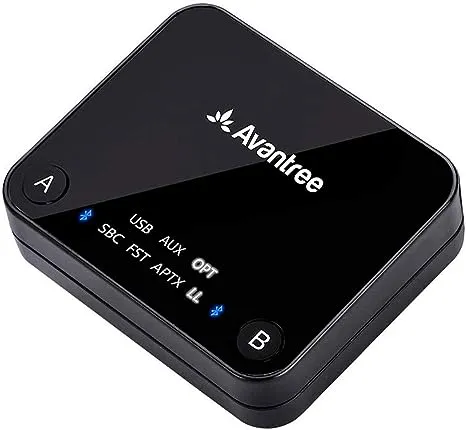 AVANTREE Audikast Plus Bluetooth Transmitter (Schwarz) - Avantree Zubehör MP3 & Media Player