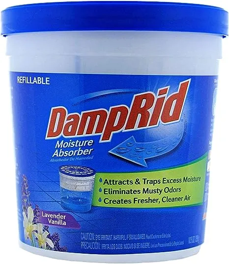 Damprid - Lavender Vanilla Moisture Absorber, 10.5 oz.