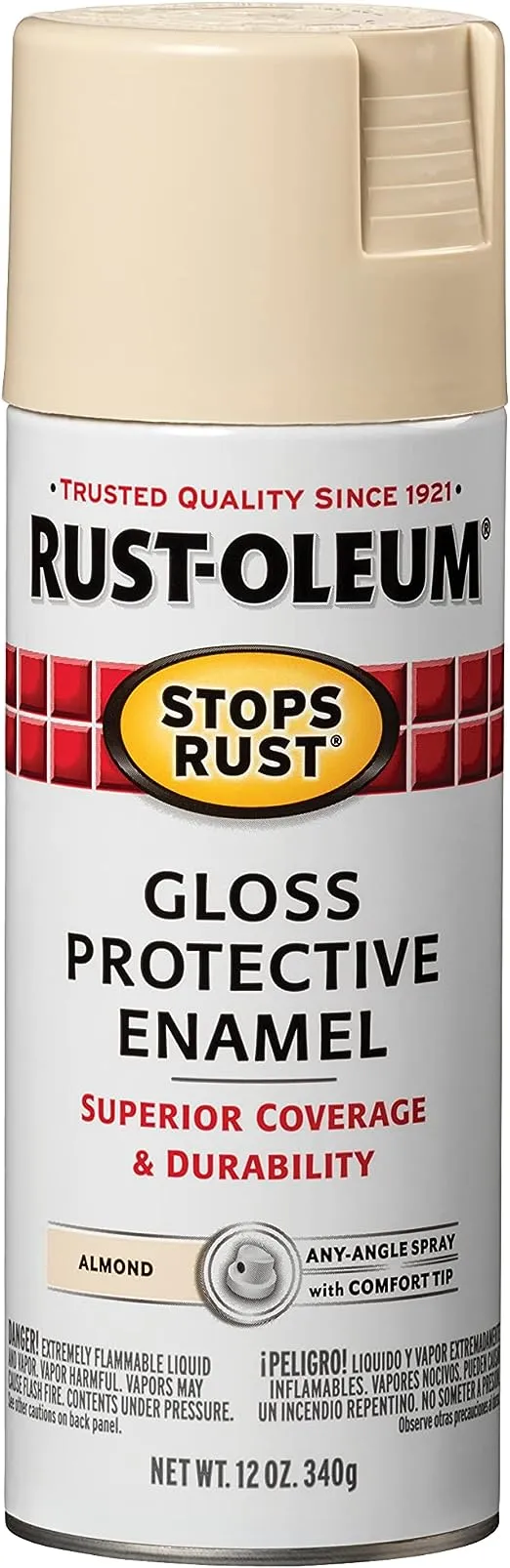 Rust-Oleum Professional Gloss Safety Red Spray Paint 15 oz