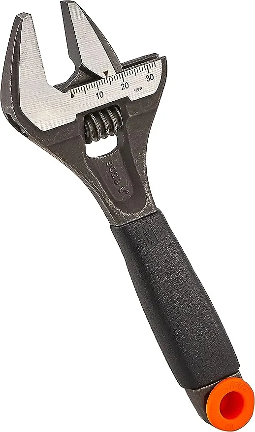 Bahco 9033 R US Ergo X-Wide Adjustable Wrench, 10-Inch, BlackBahco 9033 R US Ergo X-Wide Adjustable Wrench, 10-Inch,…