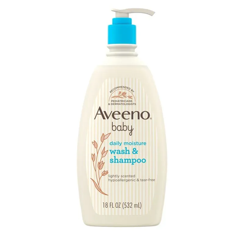 Aveeno Baby Wash & Shampoo - 18 fl oz bottle