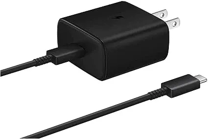 Samsung Official 45W USB-C Super Fast Charging Wall Charger (Black)