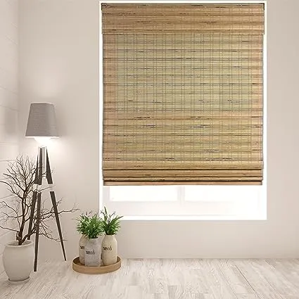 Dali Native Sheer Bamboo Roman Shades Arlo Blinds Length & Width: 22"W x 74"L