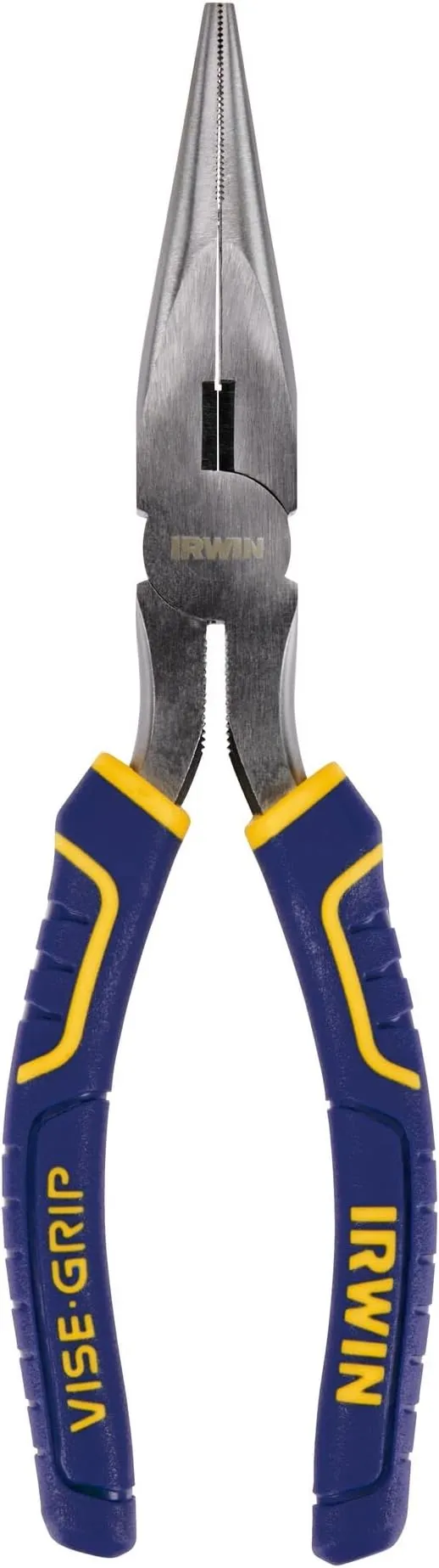 IRWIN VISE-GRIP Long Nose Pliers with Wire Cutter, 8-Inch (2078218)