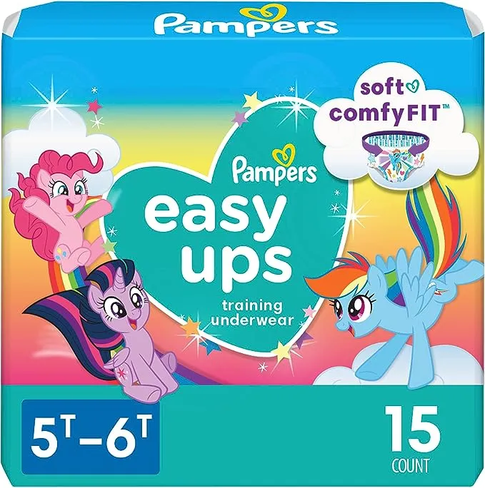 Pampers Easy Ups Training Underwear Girls