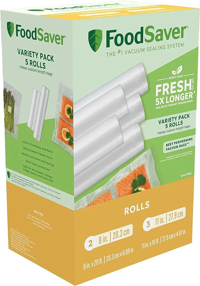 FoodSaver Vacuum Sealer Rolls