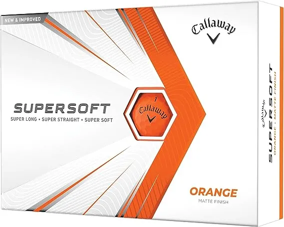 Callaway Golf 2021 Supersoft Golf Balls (One Dozen)