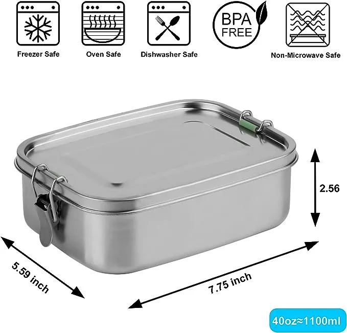 Arora Stainless Steel Lunch Box