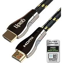 Certified Ultra High Speed HDMI Cable (2.1 8K HDR eARC) Dolby Vision & Dolby ...