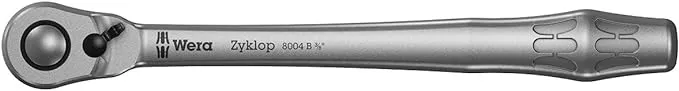 Wera 8004 C Zyklop Metal Ratchet with Switch Lever 1/2" Drive 05004064001