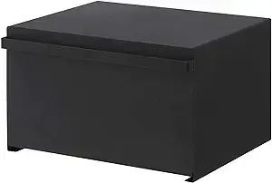 Yamazaki Steel Tower Bread Box - Black