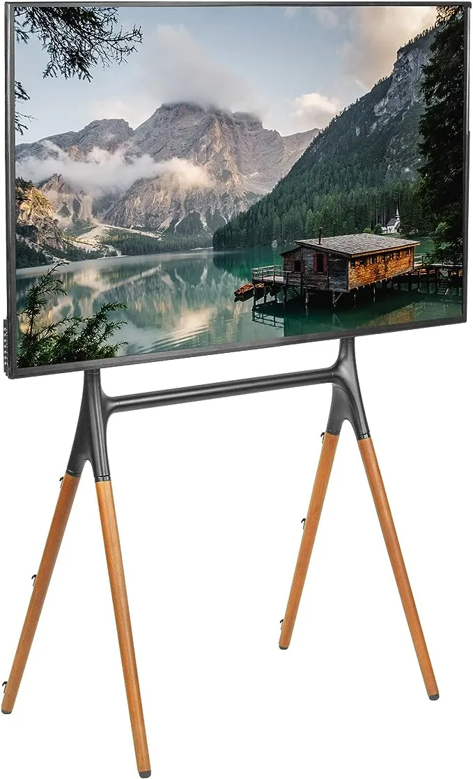 vivo STAND-TV70A Easel Studio TV Adjustable Floor Stand - Mounts 49" to 70" Screens