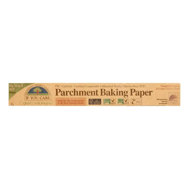 Papier de Cuisson Parchemin Non Blanchi