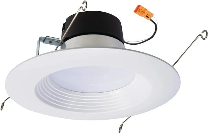 Halo LT560WH6930R 5/6 LED Retrofit Baffle, 5 inch and 6 inch, 3000K Soft White