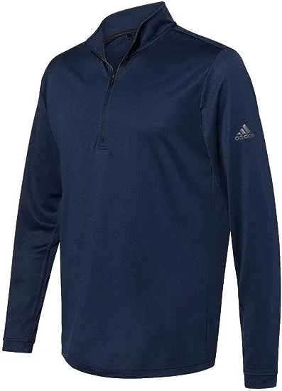 Adidas A401 - Lightweight Quarter-Zip Pullover Collegiate Navy XL