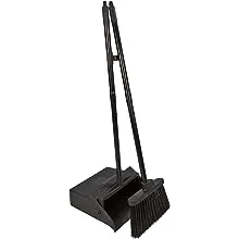 Duo-Pan Lobby Pan & Duo-Sweep Broom Combo 36" - Black