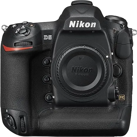 Nikon D5 DSLR 20.8 MP Point & Shoot Digital Camera, Dual XQD Slots - Black