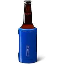 BrüMate Hopsulator Bott'l Insulated Bottle Cooler for Standard 12oz Glass Bottles | Glass Bottle Insulated Stainless Steel Drink Holder for Beer and Soda (Royal Blue)