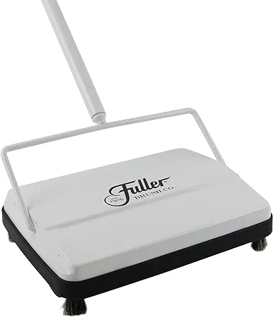 Fuller Brush Electrostatic Carpet & Floor Sweeper - Bright White