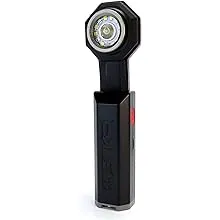 STKR Concepts FLEXIT Pocket Light 6.5-650 Lumen Flexible Rechargeable Light for Emergencies, Camping, Hiking, Working Around The House or in The Garage, Black