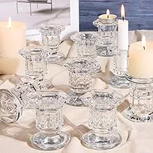 Lanttu Glass Candle Holders Set 12 Pcs