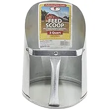 Miller Mfg Galvanized Pet Feed Scoop