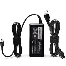 65W Watt USB Type C Laptop Charger for Dell Chromebook 3100 2in1, Latitude 5440 5540 7440 5520 5320 E5440 5450 5420 7420 5430 5530 7430 3450 5550 7450 Power Cord, XPS 13, 60W Dell Computer AC Adapter