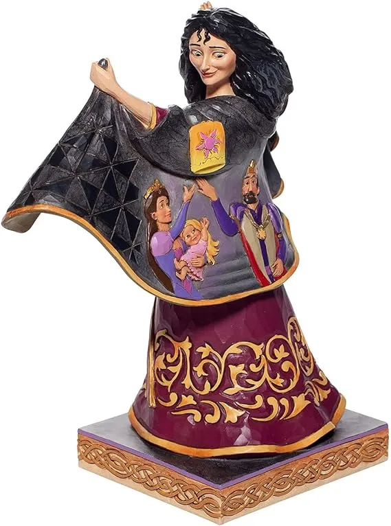 Enesco Disney Traditions by Jim Shore Tangled Rapunzel Mother Gothel Figurine, 8.2 Inch, Multicolor