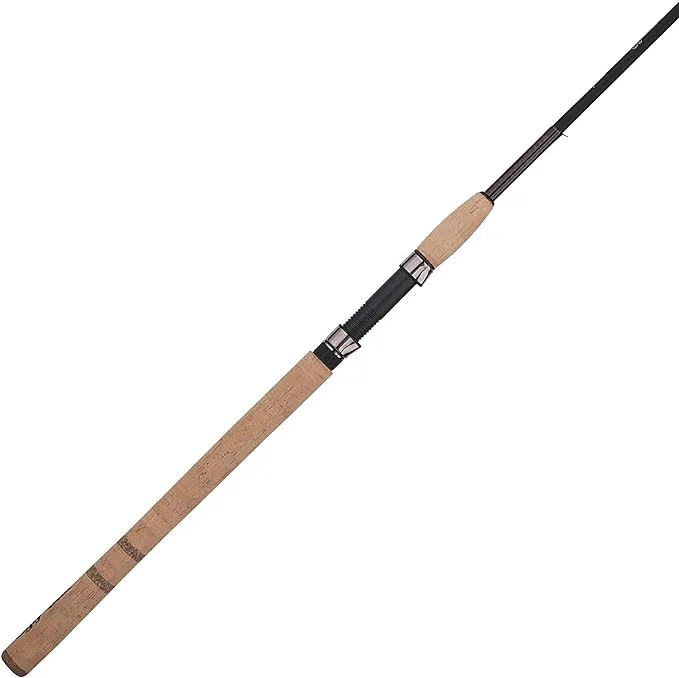 Ugly Stik 8’6” Elite Salmon/Steelhead Spinning Rod, Two Piece Rod, 12-25lb Line Rating, Heavy Rod Power, Medium Fast Action, 1/2-1 3/4 oz. Lure Rating