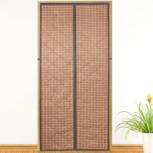 Magnetic Thermal Insulated Door Curtain