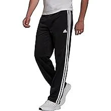 adidas Pantalones de chándal Essentials Warm-up con dobladillo abierto de 3 rayas para hombre