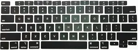 New Replacement Keyboard Keycaps Keys,Full Set of US Replacement Keycaps QWERTY for MacBook Air 13.3" A2179 2019 2020 Year EMC 3302