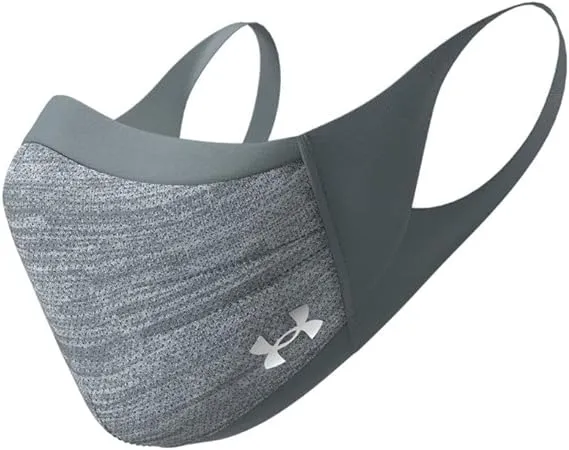 Under Armour Adult Unisex UA Sports Mask + ISO-Chill Face Mask Pitch Gray