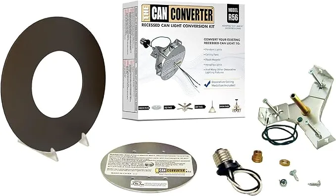 The Can Converter R56 Recessed Can Light Conversion Kit