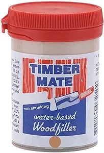 Timbermate American Cherry/Brush Box Hardwood Wood Filler 8oz Jar