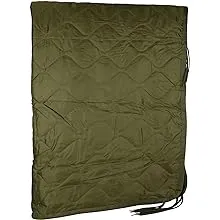 Medals of America OD Green Military Poncho Liner Woobie Blanket Nylon