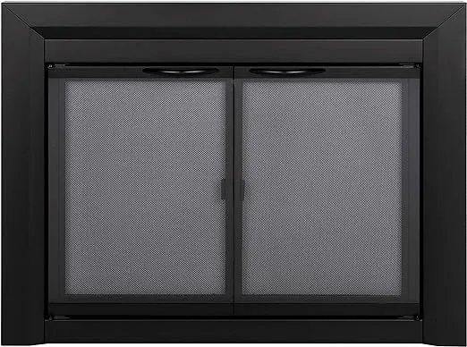 Pleasant Hearth Carlisle Fireplace Glass Door, Large (CL-3002)