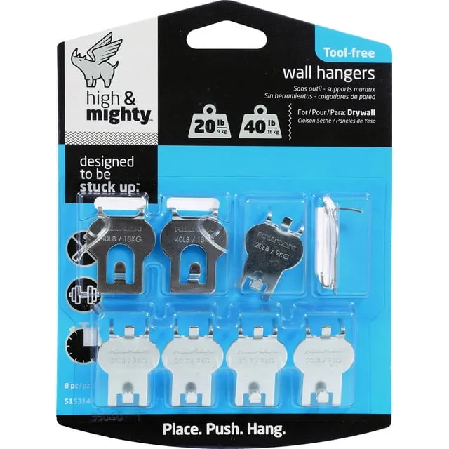 Hillman High & Mighty Picture Hanger Kit