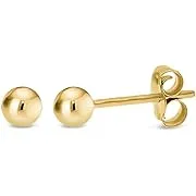 14K Gold Filled Earrings Round Ball Gold Studs Earrings for Women Gold Earrings | Available from 3mm - 9mm