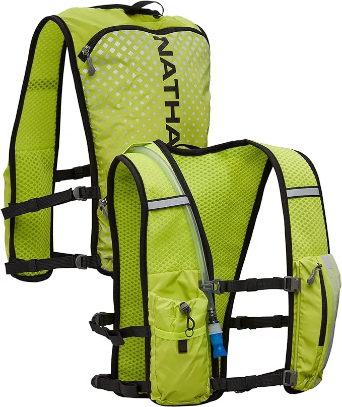 Nathan Pinnacle 12L Hydration Vest - Women's Vapor Grey/Caribbean Blue, L